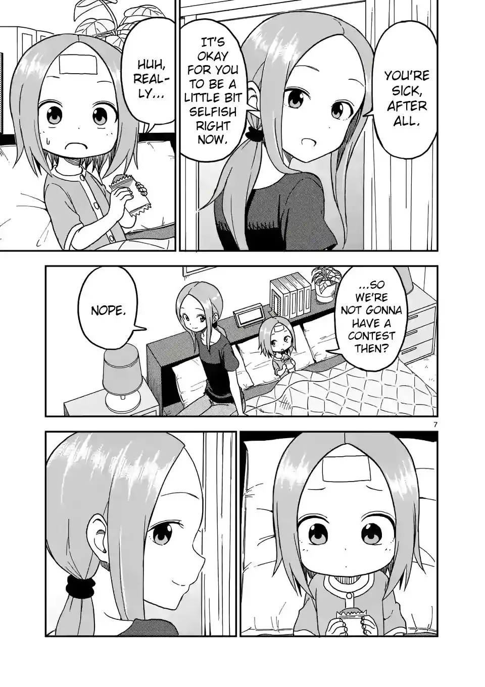 Karakai Jouzu no (Moto) Takagi-san Chapter 95 7